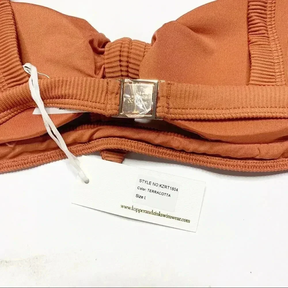 Kopper & Zink Revolve Molly Bikini Top NWT